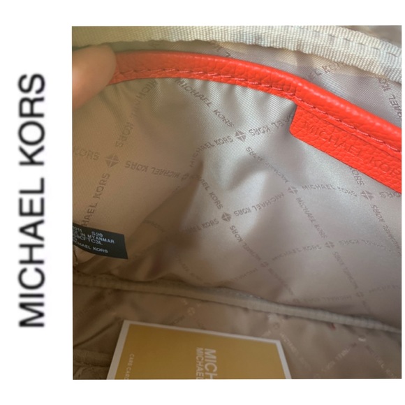 NWT authentic MK genuine pebble leather crossbody - Picture 5 of 6